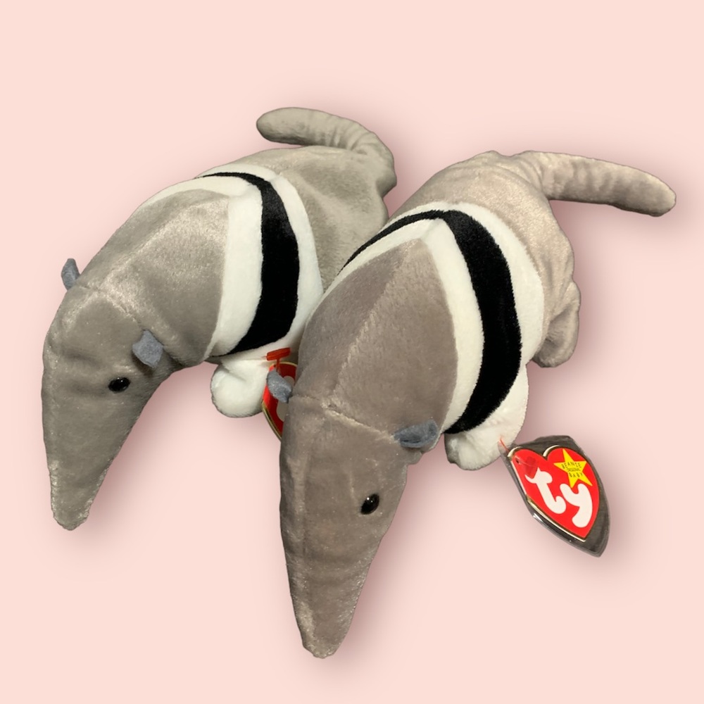 2; 1998 Retired And Rare Collectible Ty Beanie Baby “Ants” Mint